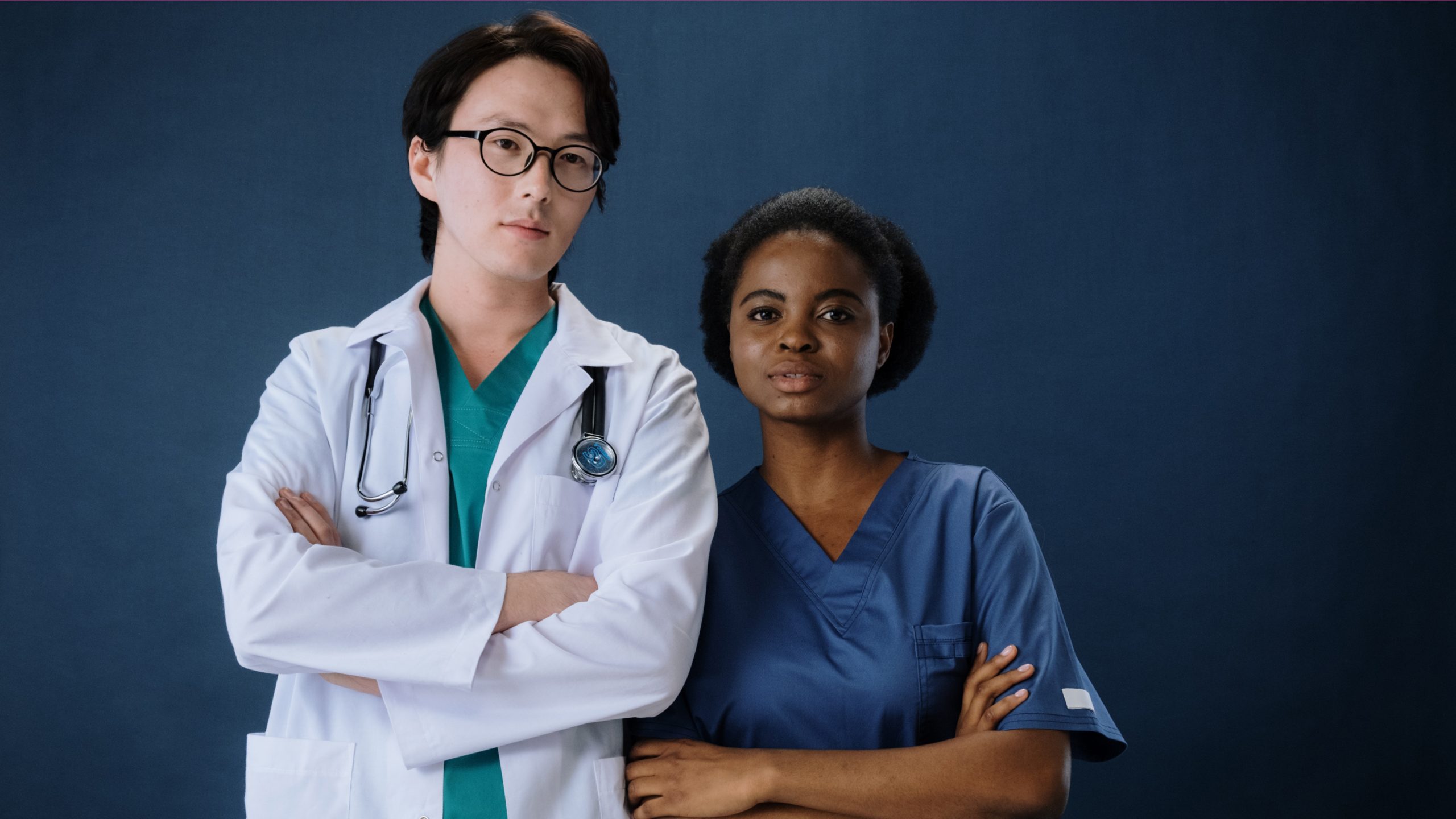 Healthcare - Workers - Crossing - their - Arms